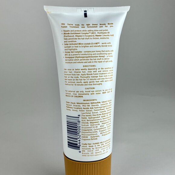 Brocato Blonde Fusion Treatment 6 oz – Shine & Repair for Blonde Hair - Picture 4 of 5